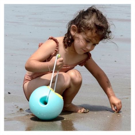 Mini Ballo, Galetusa pentru apa, banana blue, Quut Toys - poza 3