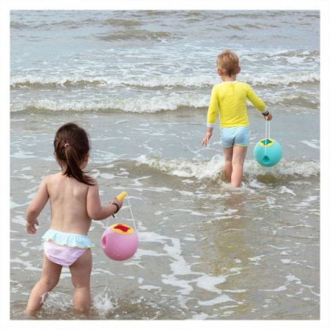 Mini Ballo, Galetusa pentru apa, banana blue, Quut Toys - poza 4