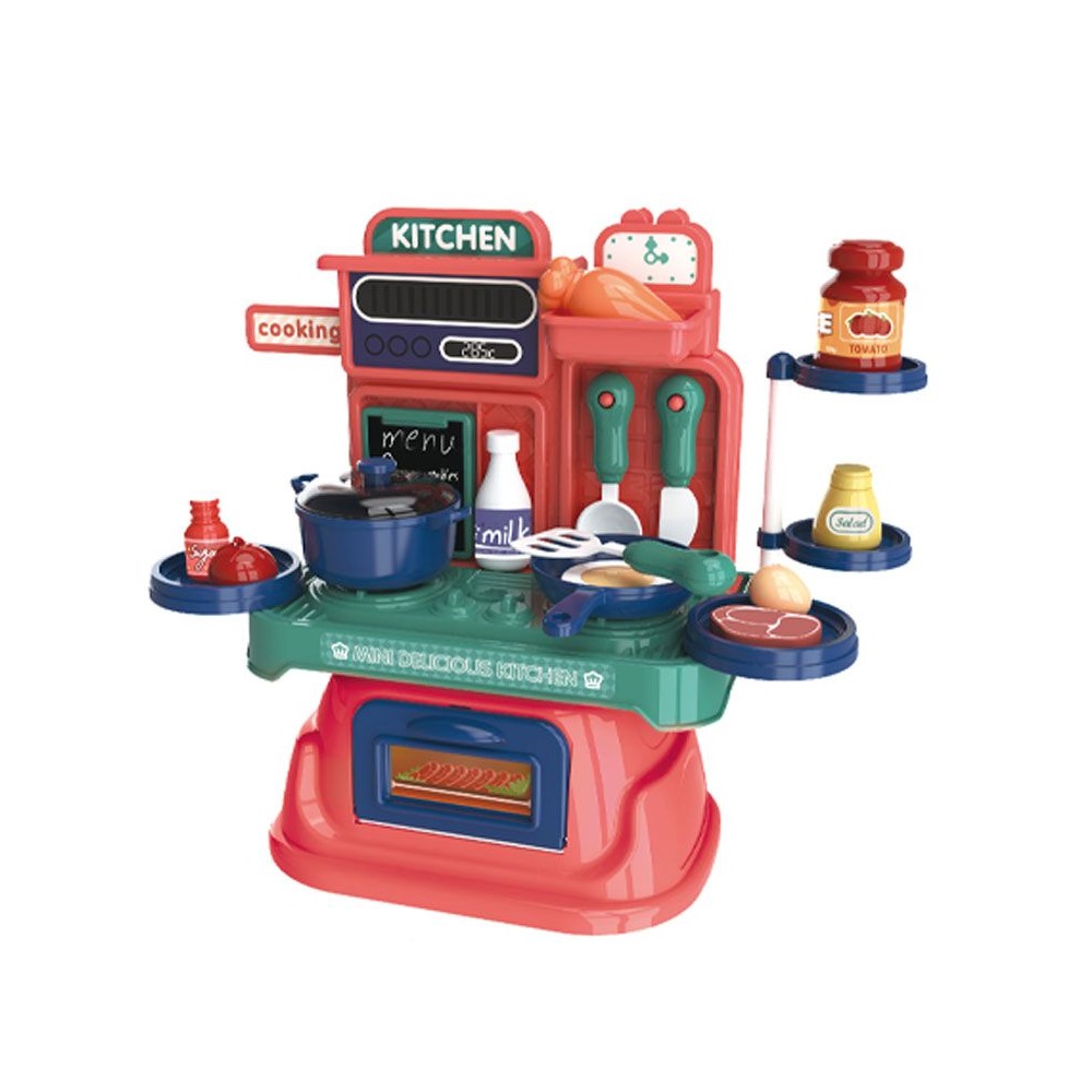 Mini bucatarie Bowa 27 piese 35x16x31 cm - poza 1