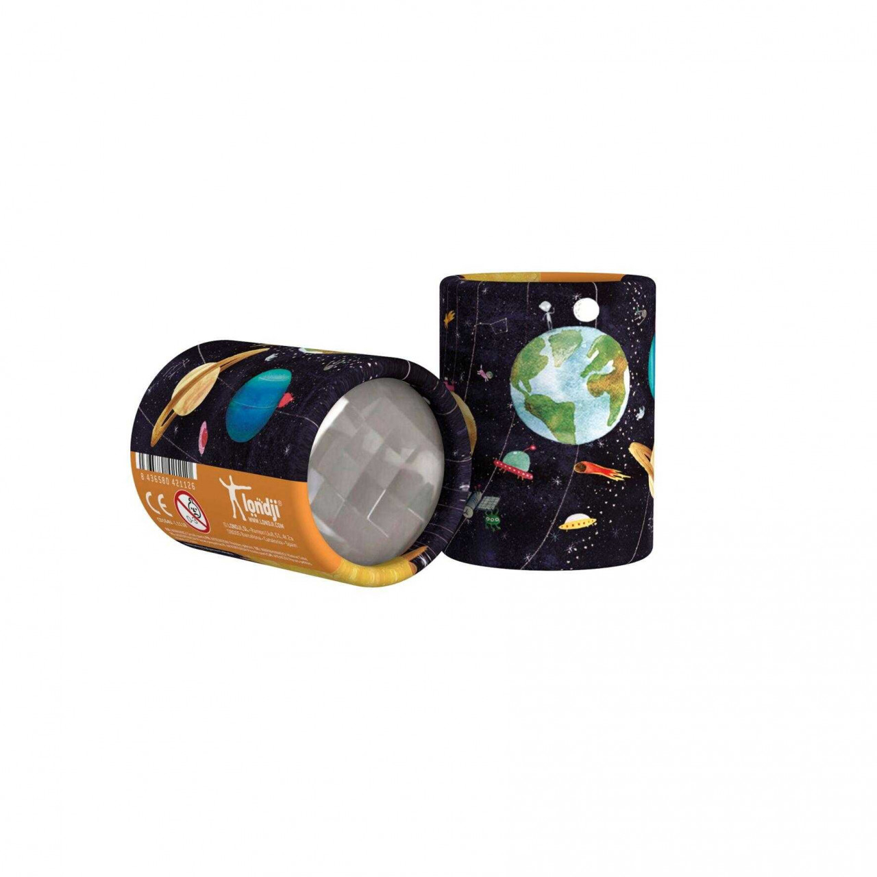 Mini-caleidoscop Londji, Planete 5 cm