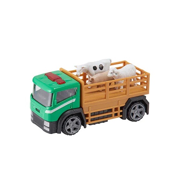 Mini camion cu 3 animalute HTI Teamsterz diverse modele - poza 4