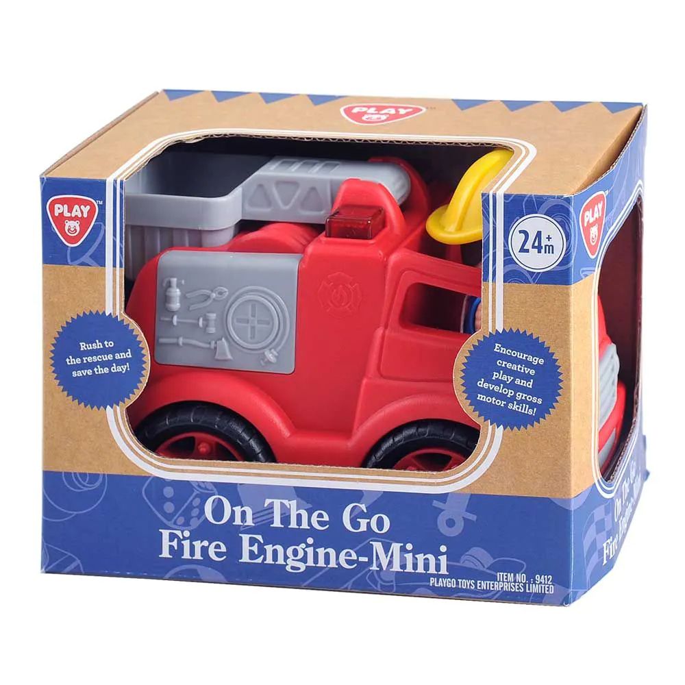 Mini Camion de Pompieri cu figurina PlayGo - poza 2