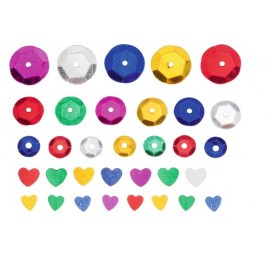 Mini confetti, diverse forme - poza 3