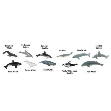 Mini Figurina - Balene si delfini – Safari - poza 1