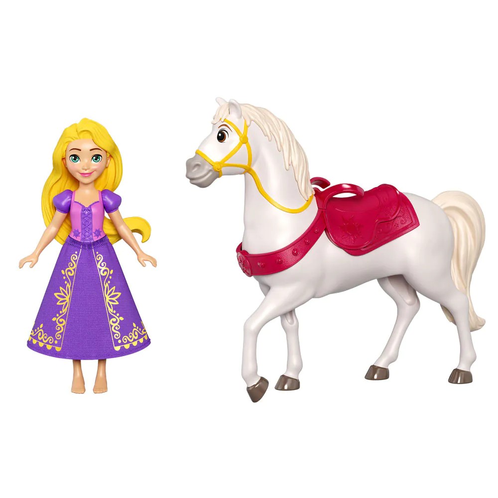 Mini figurina cu animalut Disney Princess - poza 4