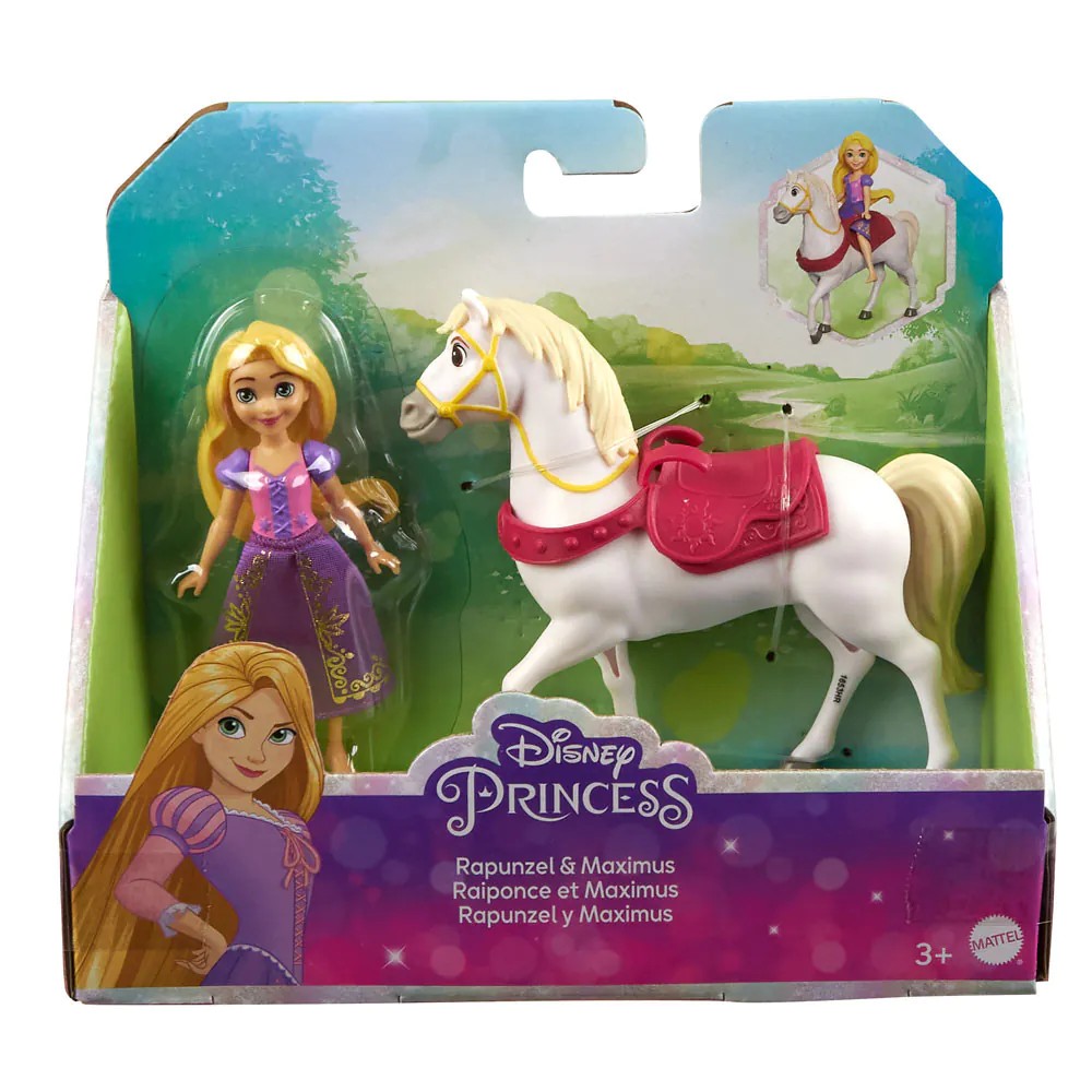 Mini figurina cu animalut Disney Princess - poza 5