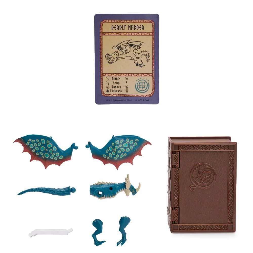 Mini figurina How to Train Your Dragon cu suport diverse modele - poza 4
