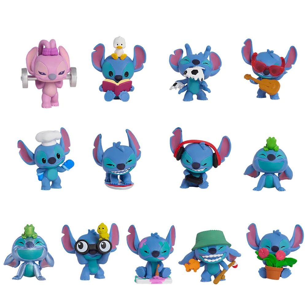 Mini figurina in capsula ananas surpriza Disney Stitch - poza 3