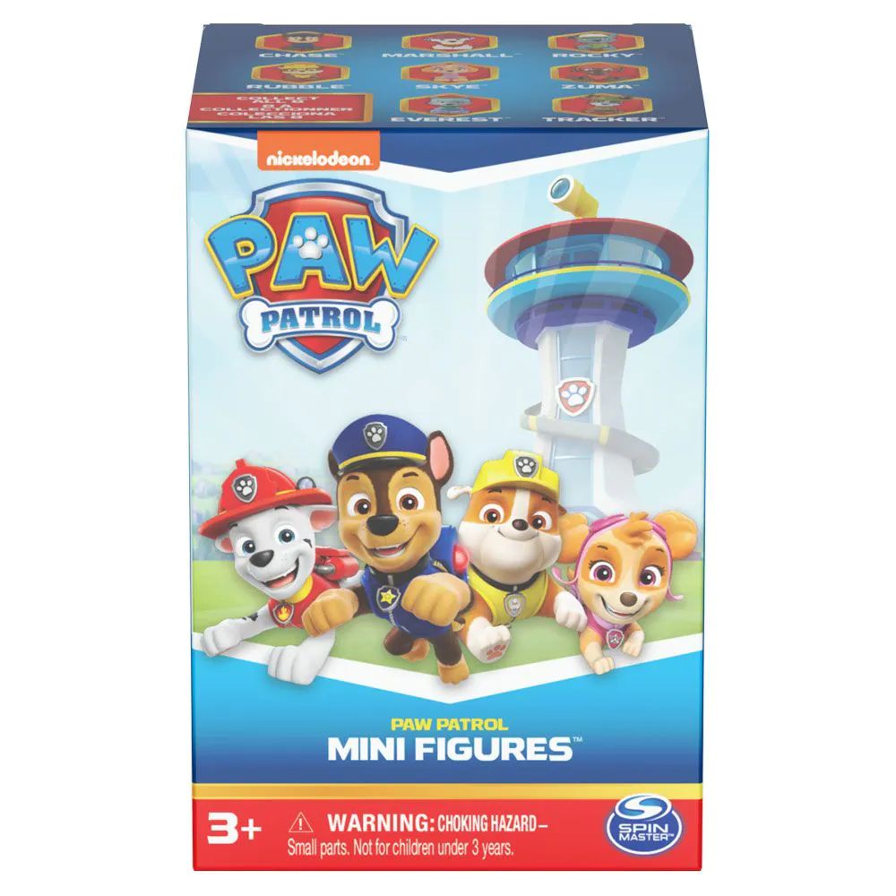 Mini figurina surpriza cu turn Paw Patrol - poza 1