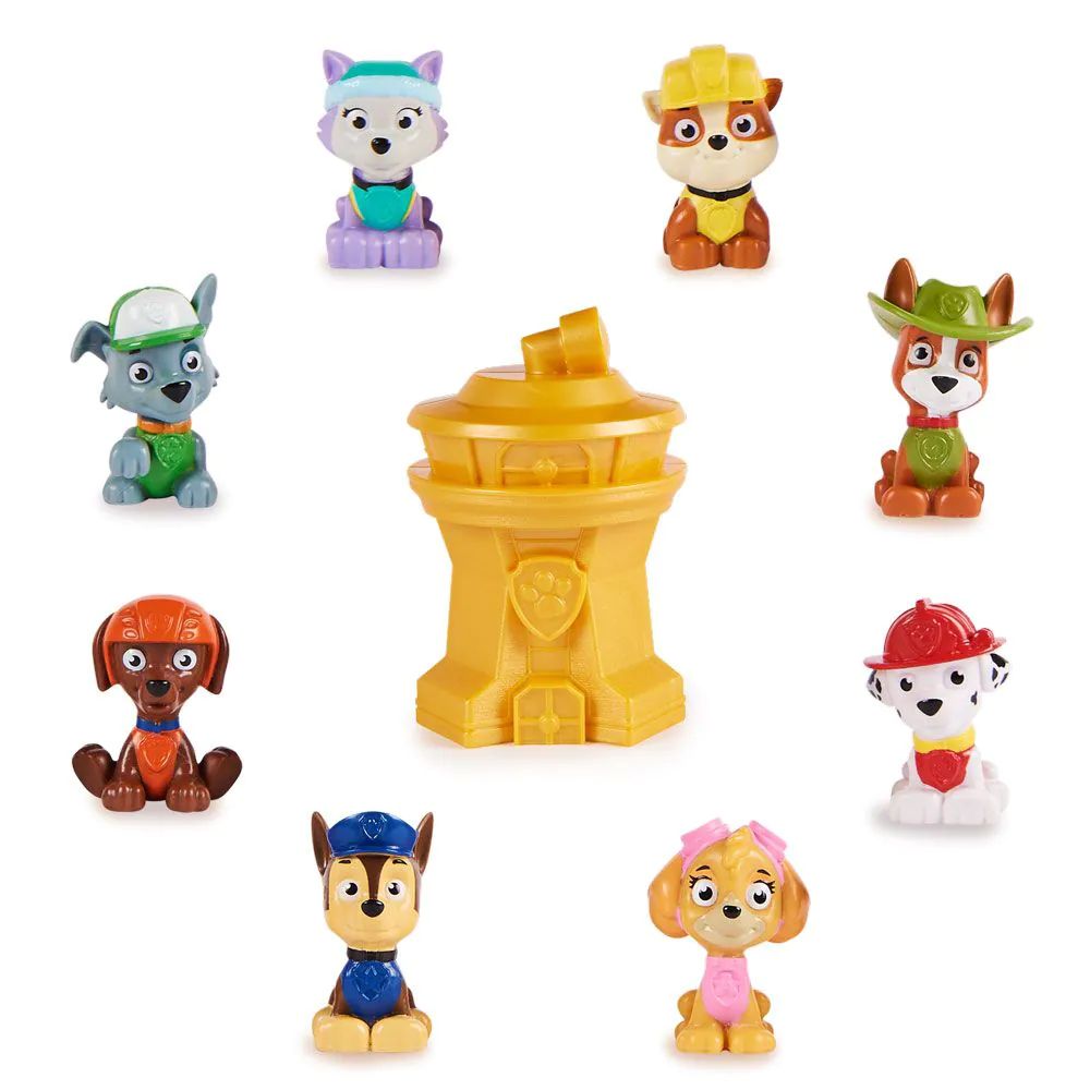 Mini figurina surpriza cu turn Paw Patrol - poza 2