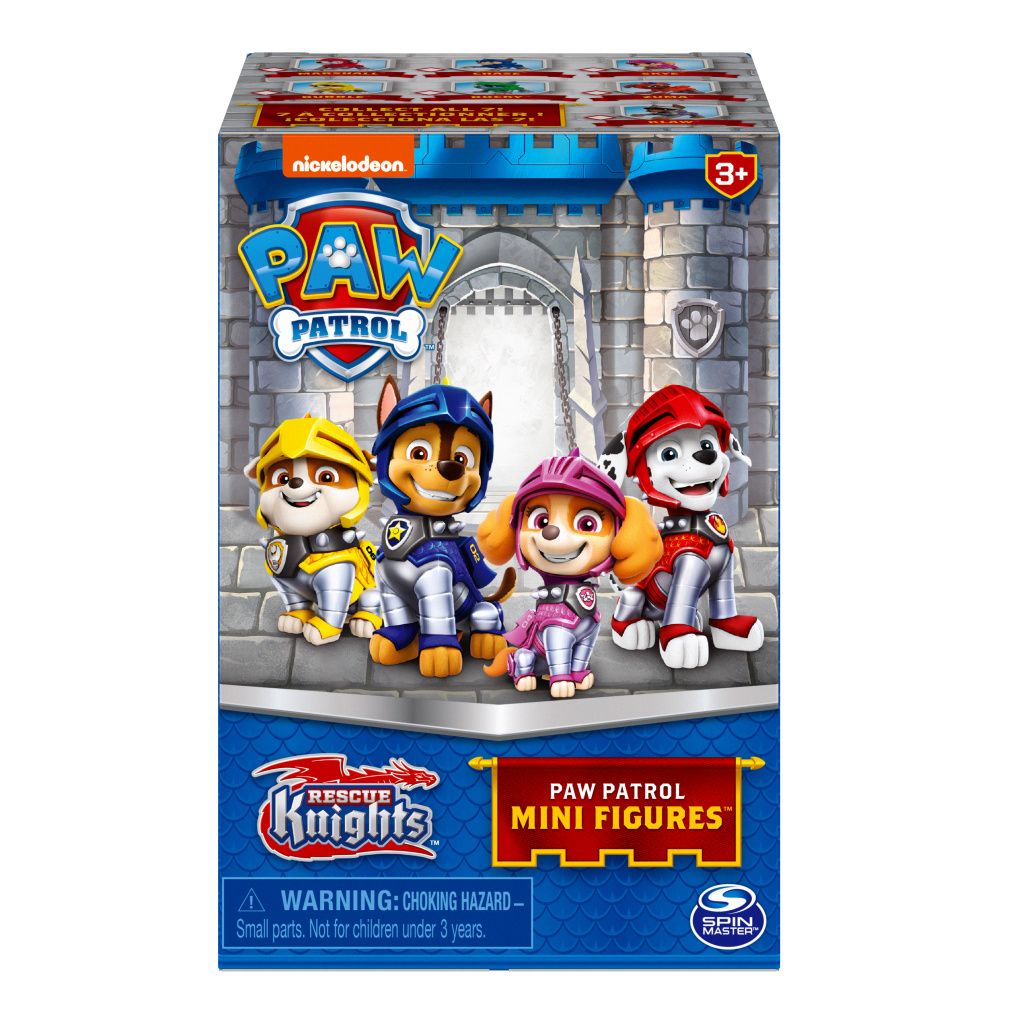 Mini figurina surpriza Paw Patrol Rescue Knights - poza 1