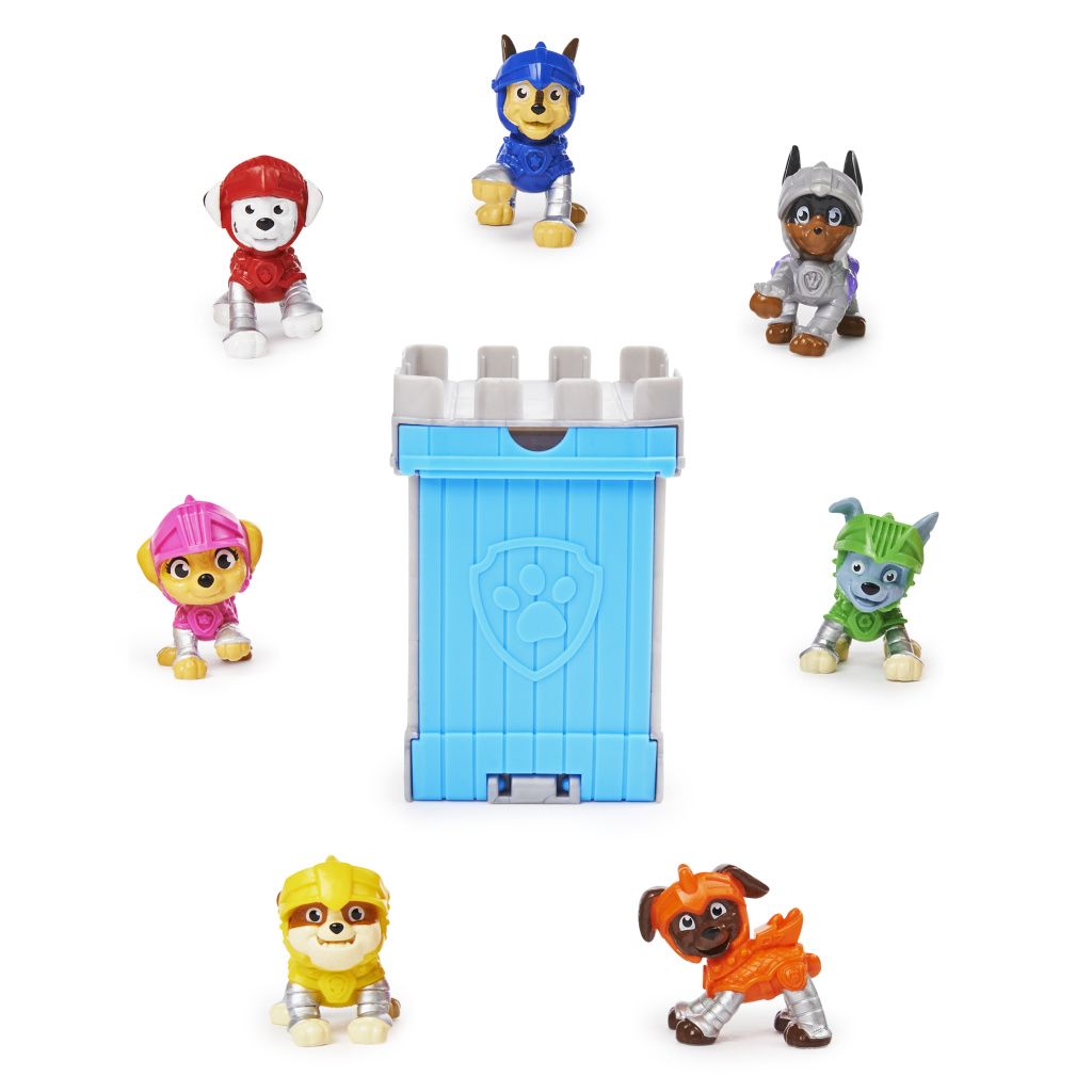 Mini figurina surpriza Paw Patrol Rescue Knights - poza 2