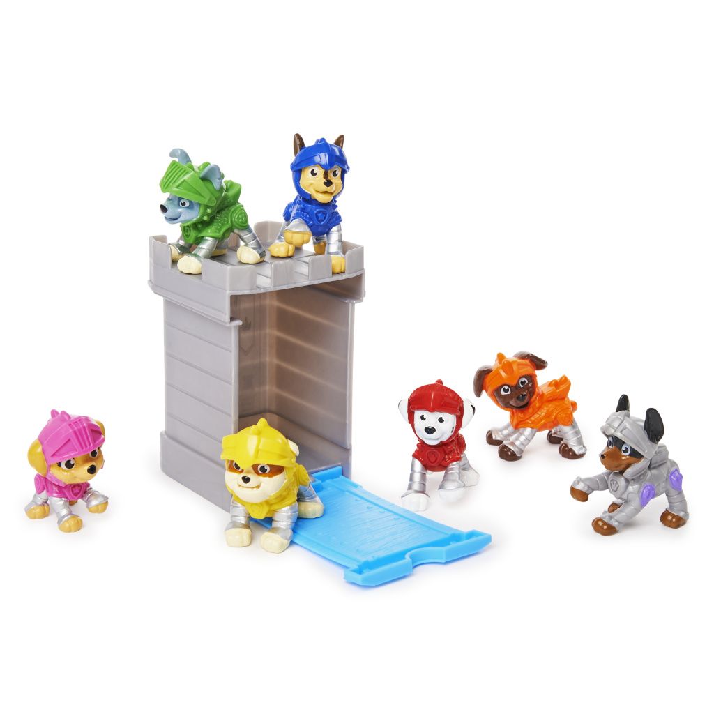 Mini figurina surpriza Paw Patrol Rescue Knights - poza 4