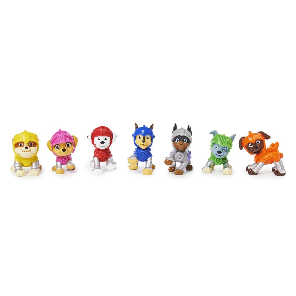 Mini figurina surpriza Paw Patrol Rescue Knights - poza 5