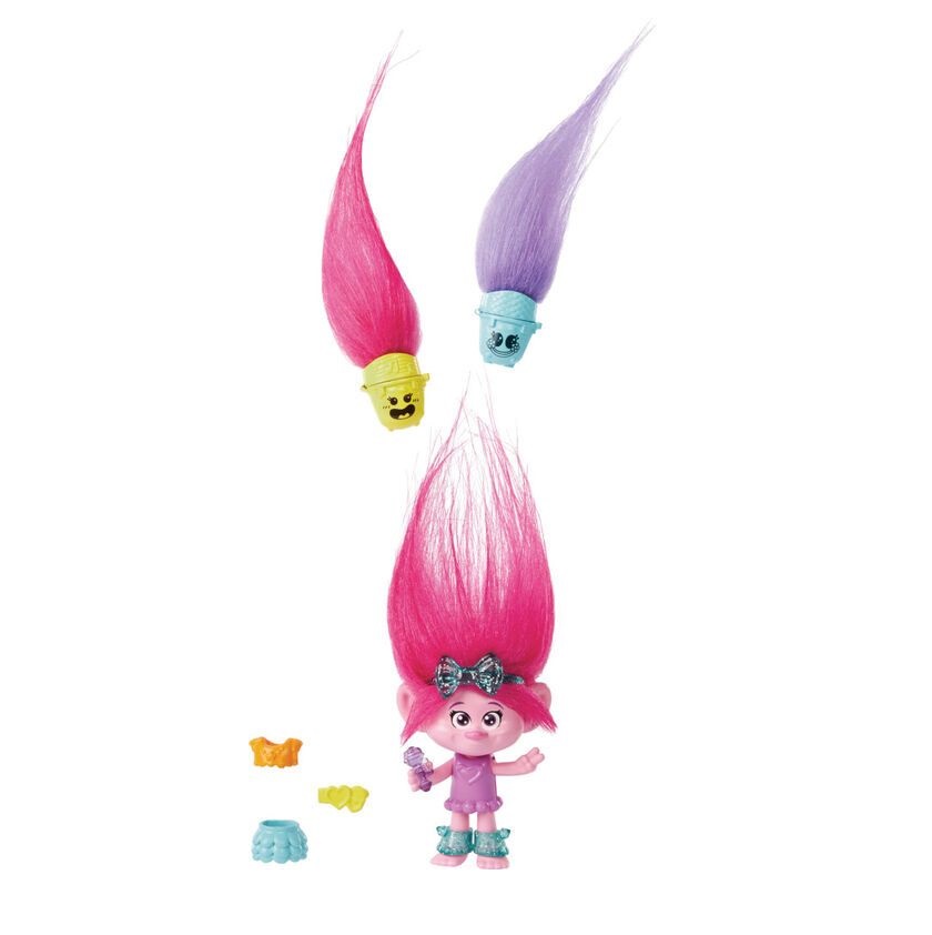 Mini Figurina Trolls Hair Pops diverse modele - poza 4