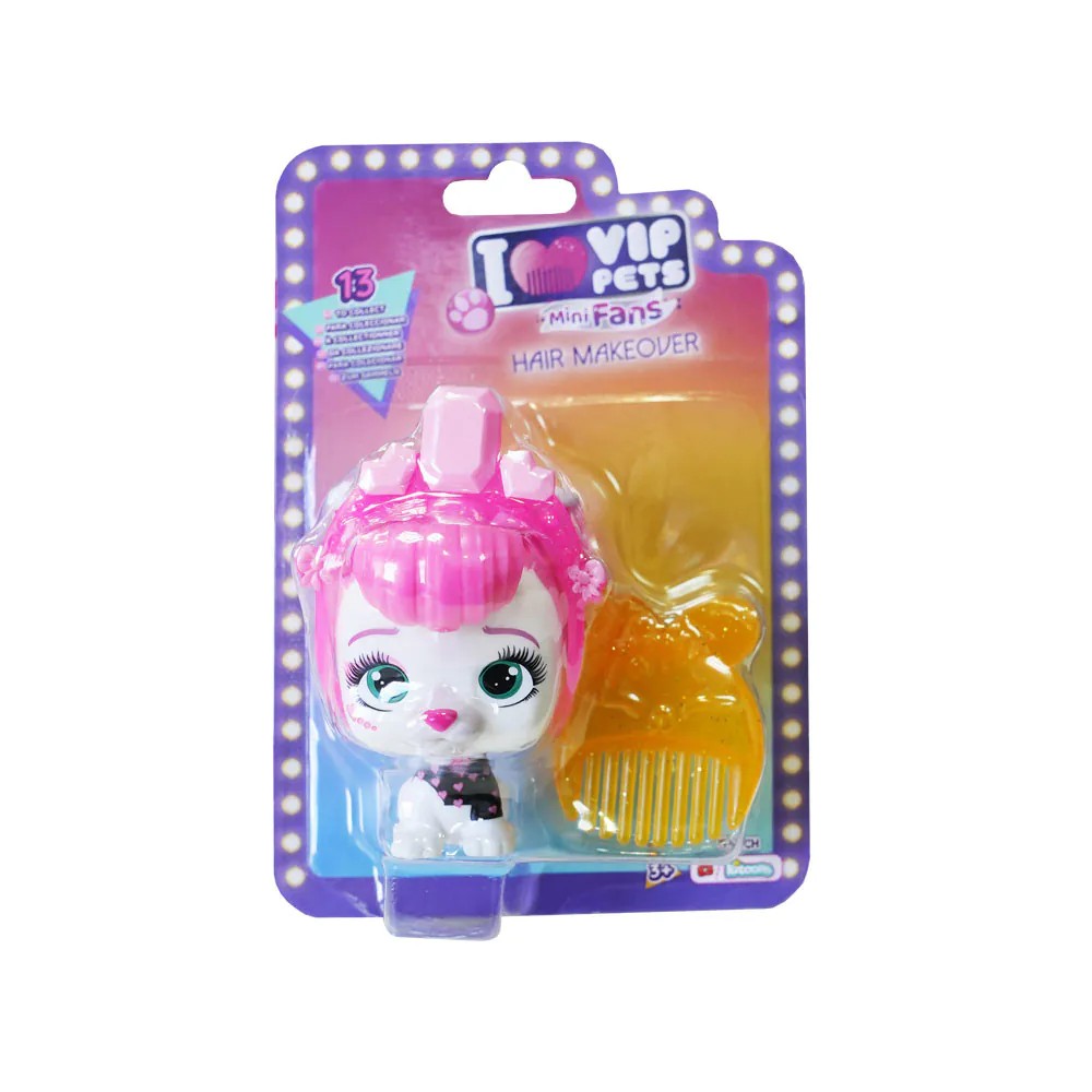 Mini figurina Vip Pets Hair Makeover diverse modele - poza 1