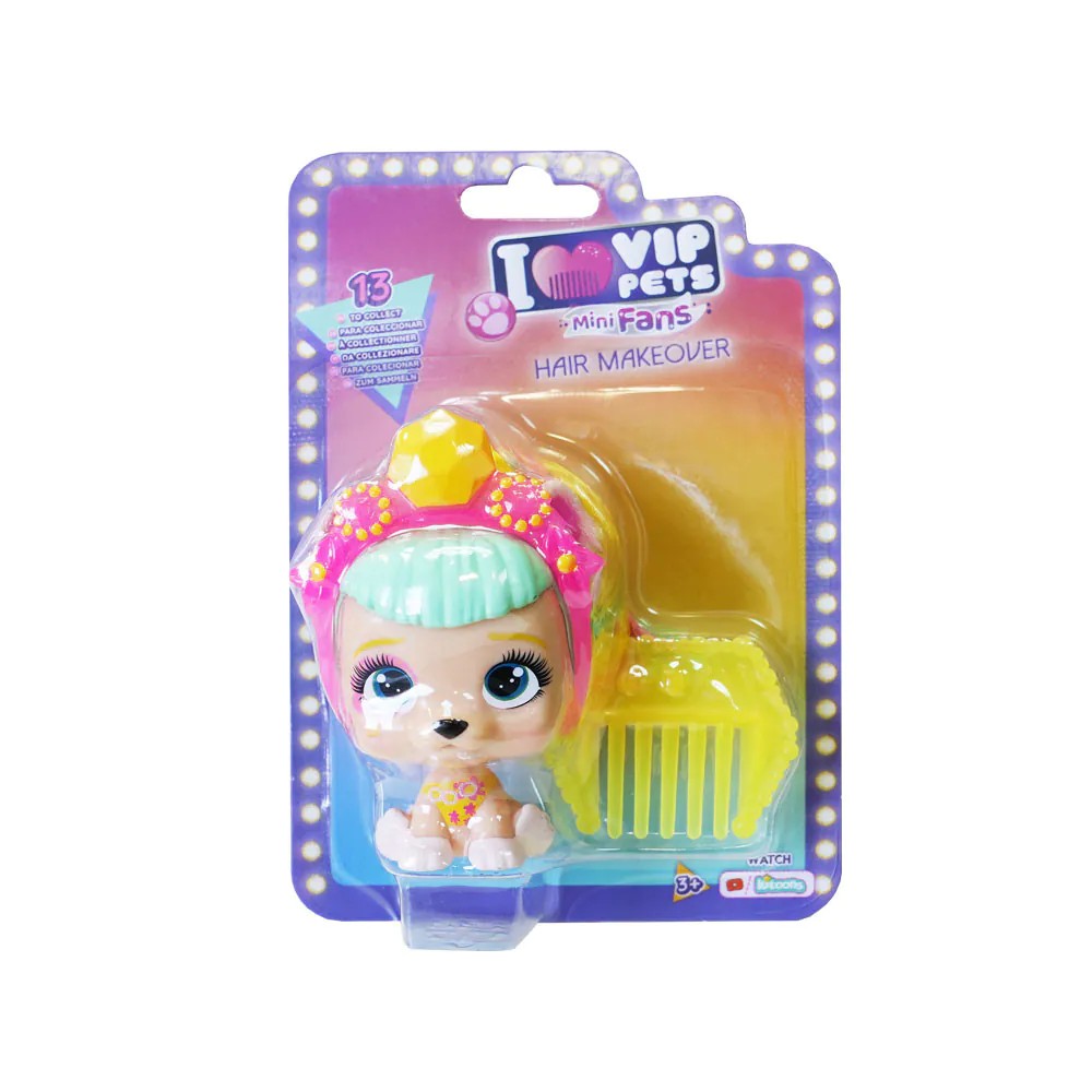 Mini figurina Vip Pets Hair Makeover diverse modele - poza 2