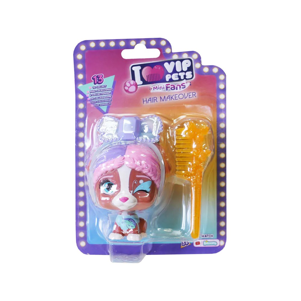Mini figurina Vip Pets Hair Makeover diverse modele - poza 3