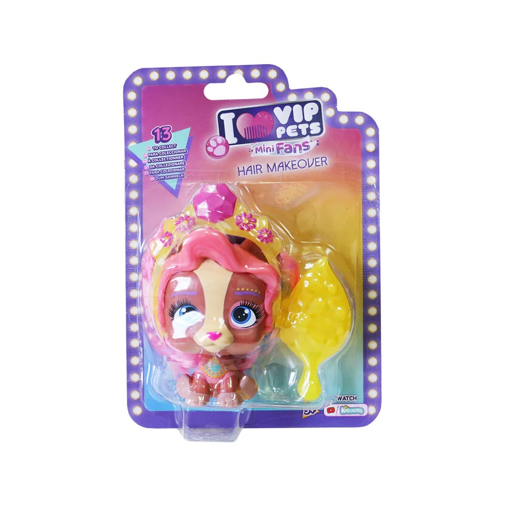 Mini figurina Vip Pets Hair Makeover diverse modele - poza 4