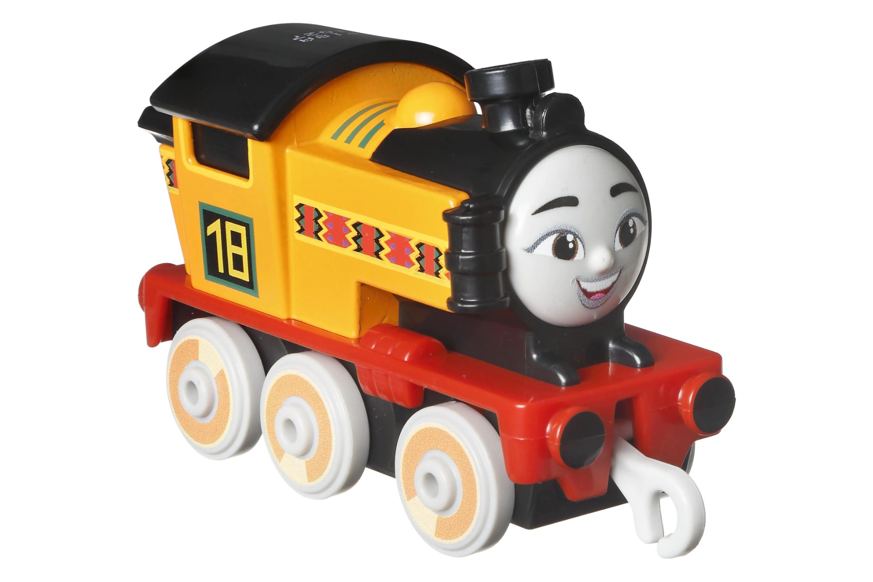 Mini locomotiva Fisher Price Thomas 8 cm - poza 5