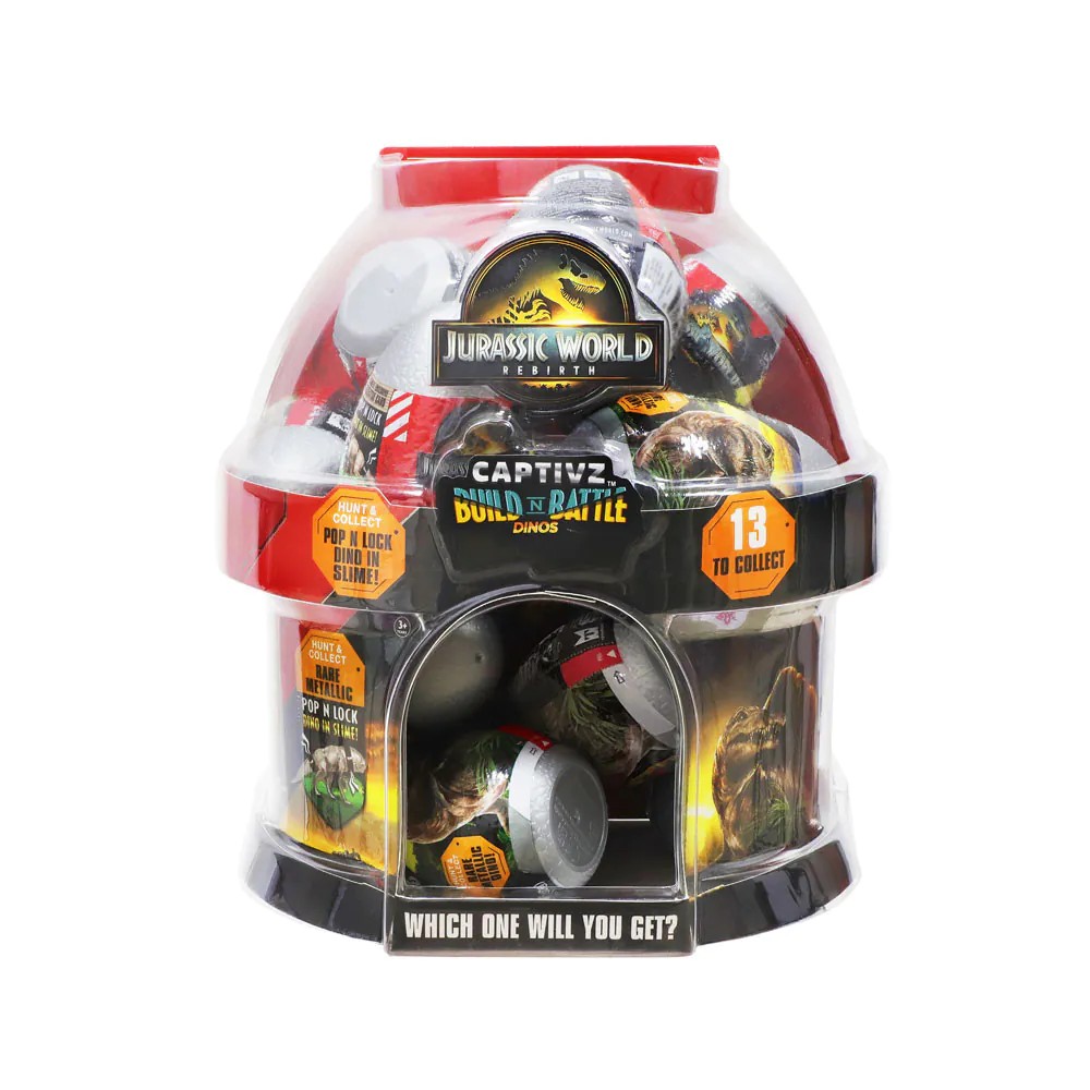 Mini Ou de Dinozaur cu Slime Jurassic World - poza 1