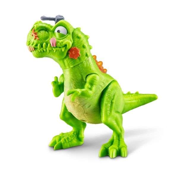 Mini Ou surpriza cu peste 6 accesorii, Smashers Dino Jurassic Light-Up - poza 3