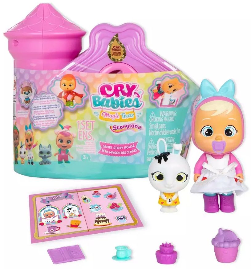 Mini papusa Cry Babies Magic Tears Storyland - poza 2