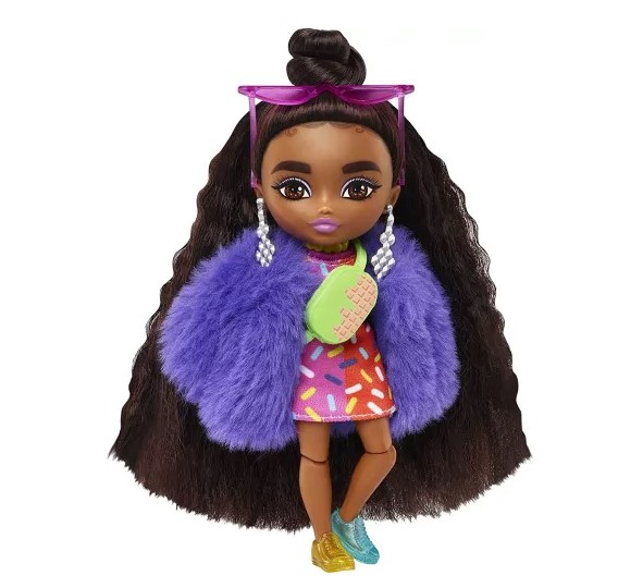 Mini papusa cu accesorii Barbie Extra - poza 1