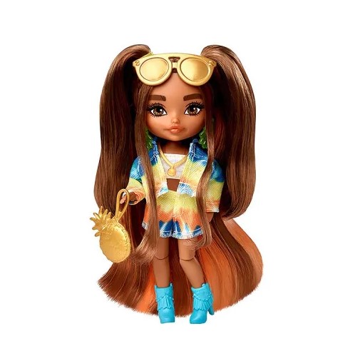Mini papusa cu accesorii Barbie Extra - poza 5