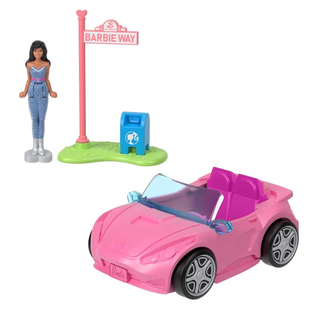 Mini papusa cu vehicul Barbie Land diverse modele - poza 1