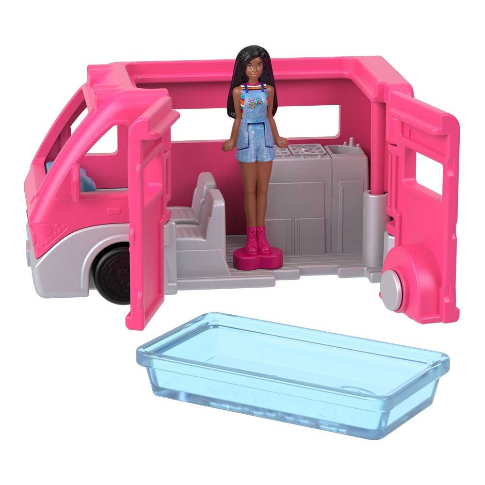 Mini papusa cu vehicul Barbie Land diverse modele - poza 3