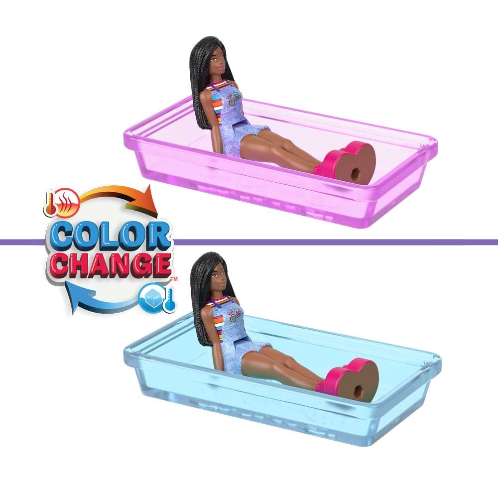 Mini papusa cu vehicul Barbie Land diverse modele - poza 5