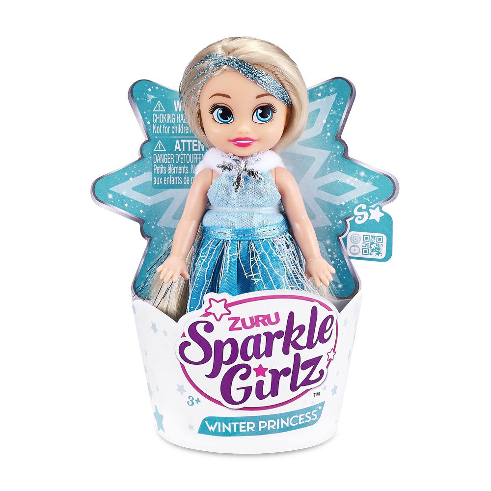 Mini Papusa in cornet Zuru Sparkle Girls Winter Princess - poza 2