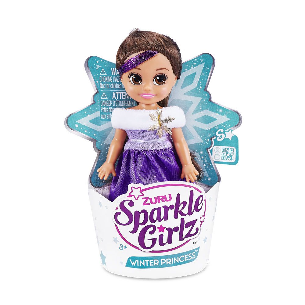 Mini Papusa in cornet Zuru Sparkle Girls Winter Princess - poza 3