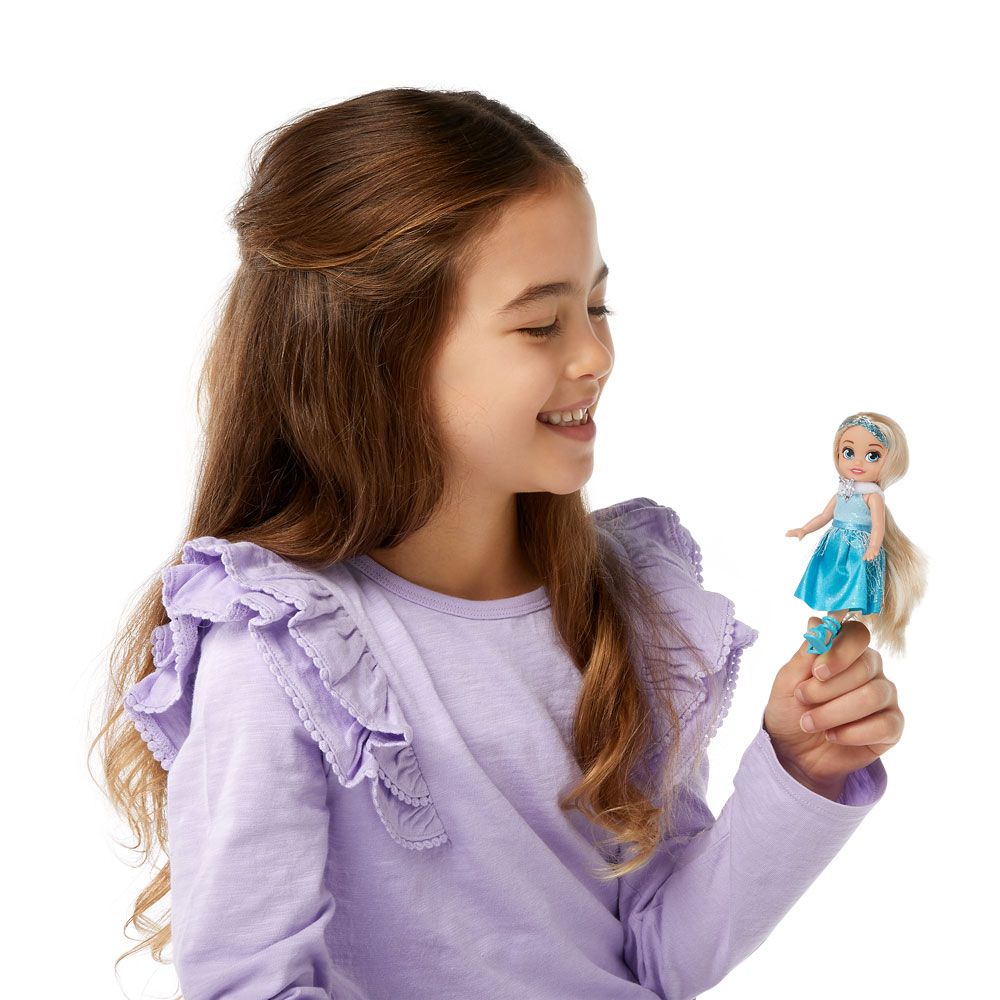 Mini Papusa in cornet Zuru Sparkle Girls Winter Princess - poza 4