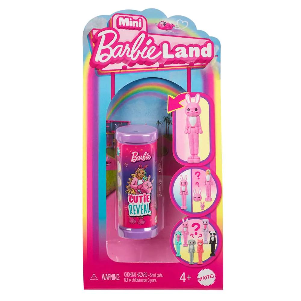 Mini papusa surpriza Barbie Land Cutie Reaveal - poza 2