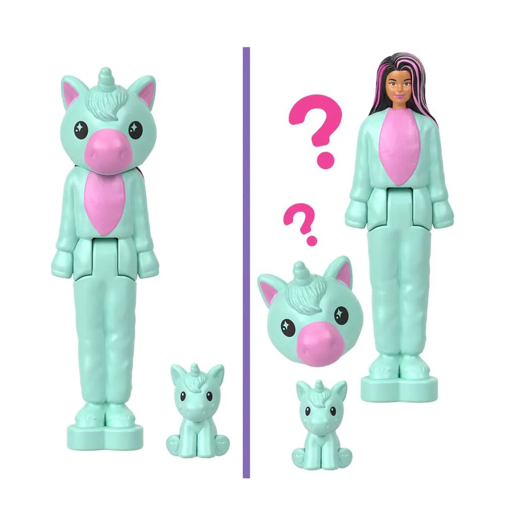 Mini papusa surpriza Barbie Land Cutie Reaveal - poza 4