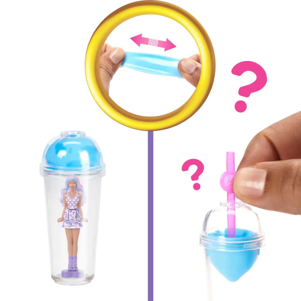 Mini papusa surpriza Barbie Land Pop Reaveal - poza 3