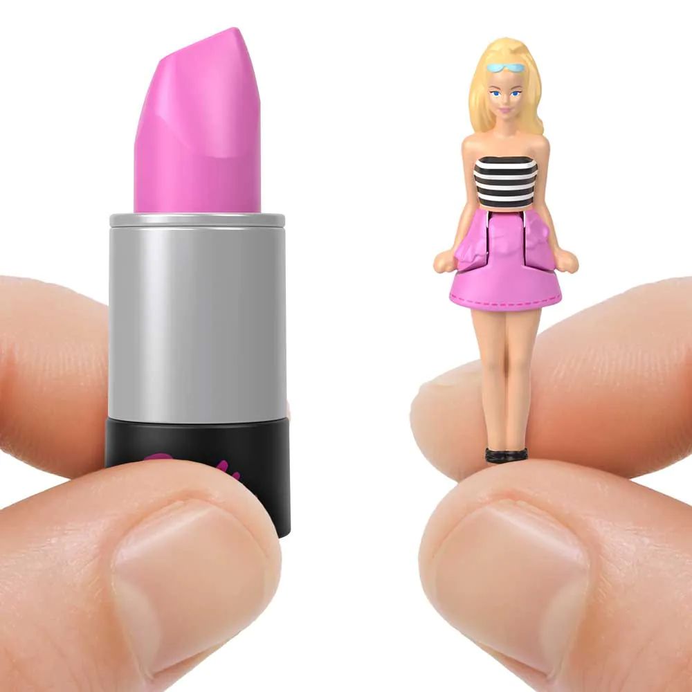 Mini papusa surpriza in ruj Barbie Land - poza 2