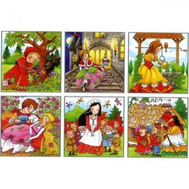 Mini puzzle cuburi Povesti cunoscute - poza 2