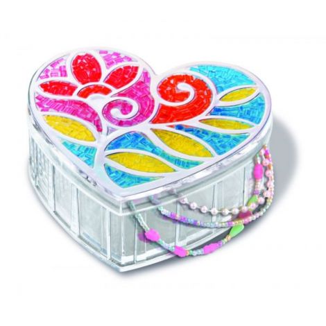 Mini set creativ - Cutiuta cu margele, LittleCraft - poza 2