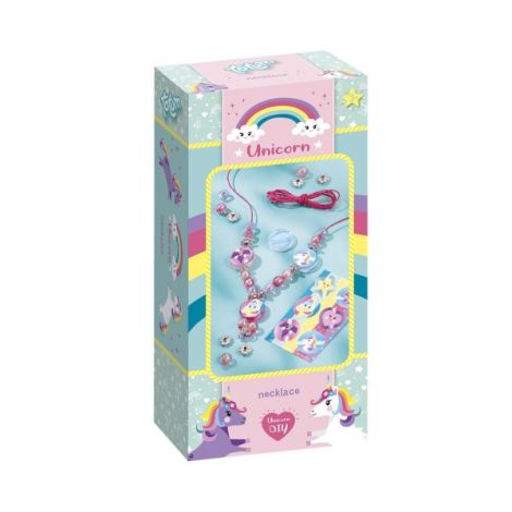 Mini set creativ DIY Colier cu unicorni - poza 1