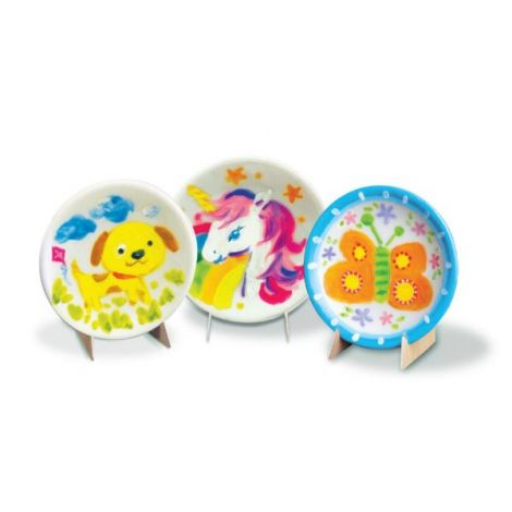 Mini set creativ - Farfurioare, LittleCraft - poza 3