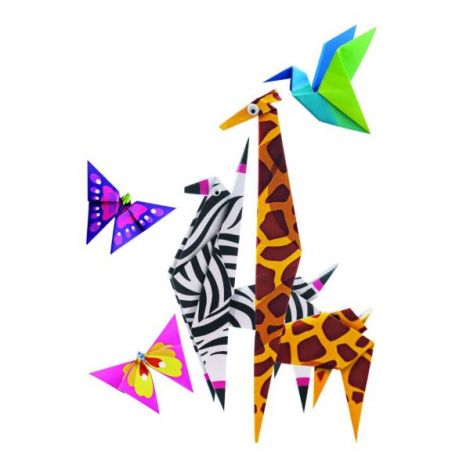 Mini set creativ - Origami Animale Zoo, LittleCraft - poza 2