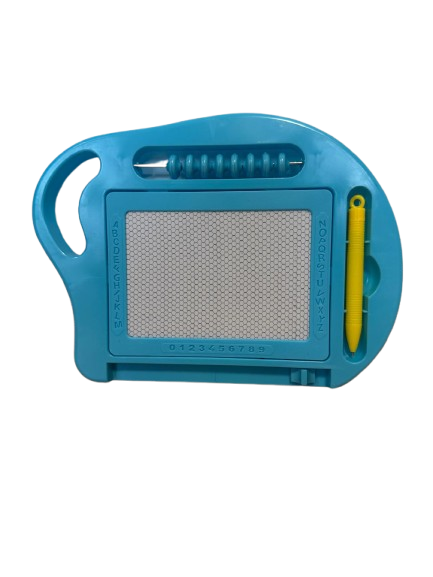 Mini tabla de scris cu creion inclus,plastic,diverse culori,23x17 cm