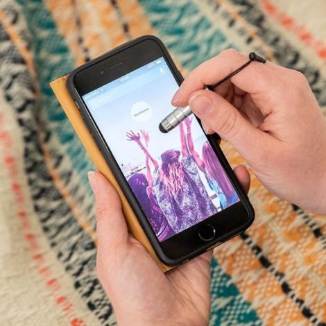 Mini Touch pen metalic - poza 3