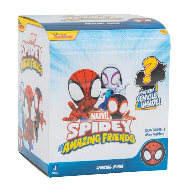 Mini-vehicul ascuns in cutie Paienjenelul Marvel - poza 1