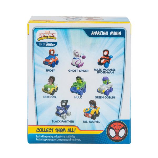 Mini-vehicul ascuns in cutie Paienjenelul Marvel - poza 4