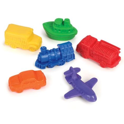 Mini vehicule pentru numarat - set 72 buc - poza 1