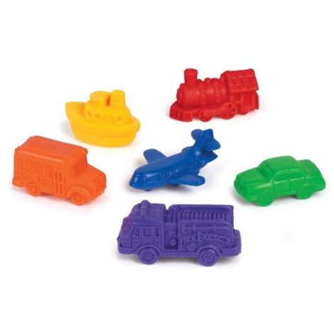 Mini vehicule pentru numarat - set 72 buc - poza 2